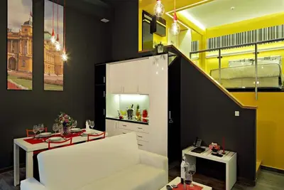 Image de Le parc de la résidence à Zagreb Duplex n ° 5