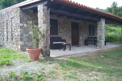 Image de Maison immergée dans le vert du parc du Cilento