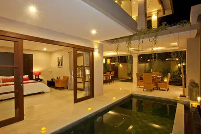 Image de Angsa, Villa 2 chambres, promenade de la plage de Batu Belig