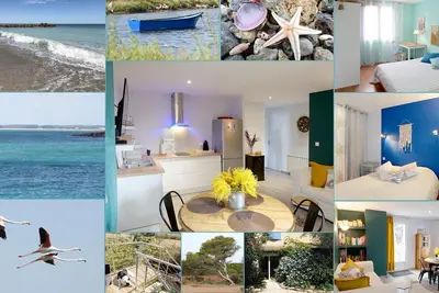 Image de Gîte de 2 chambres avec jardin à 2 km de la mer entre Montpellier et Sète