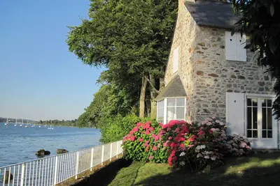 Image de Maison au bord de l'eau avec un grand jardin à Plougastel Daoulas