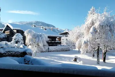 Image de Le bon air de Megeve et un grand nid douillet pour des vacances réussies!