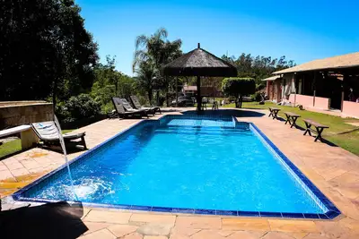 Image de 02 Maisons, Piscine, Terrain, Jeux, Hall, Piste, Gourmet, Tv Paga, Barzinho