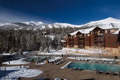 Image de Week-end de Noël 2017 au Grand Timber Lodge, Ski-in, Sortie de ski Breckenridge, Co