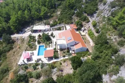 Image de Appartement à Orebić avec vue sur la mer, terrasse, climatisation, Wifi (114-2)