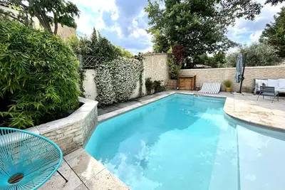 Image de Charmante maison piscine & pétanque - 6 personnes