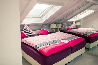 Image de Vivre au-dessus des toits de Pforzheim dans le Loft de la ville italienne 65 qm2