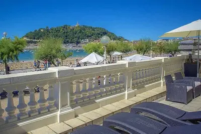Image de Belle Epoque sur le front de mer
