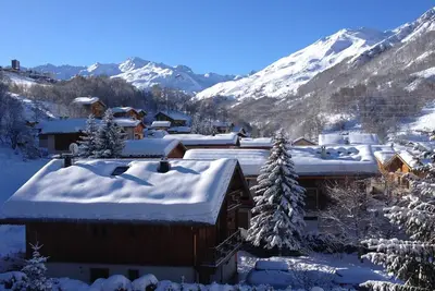 Image de Grand appartement plein sud grand confort au cœur Les Trois Vallées.