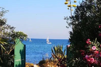Image de Appartement de vacances calme, directement Ă la mer, dans un jardin du sud