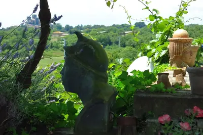 Image de Appartement dans maison de campagne avec panorama de rêve