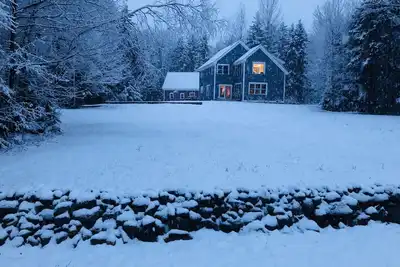 Image de Hiver / été à Beautiful Stowe!