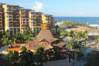 Image de Cancun Mx une chambre pour 4 personnes face à l'océan