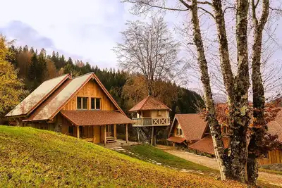 Image de Dolomites Village 20 chalets et 1 maison sur l'arbre