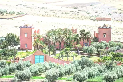 Image de En Exclusivite, Authentique Kasbah berbère, vue sur l'Atlas, hammam, piscine. . . .