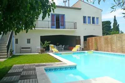 Image de House 7 persons with large pool in corbieres area