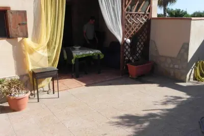 La maison de caroube.