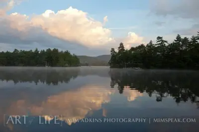 Image de 6 Br Squam Lake maison, court de tennis, Mtn Views, Massive Dock Area