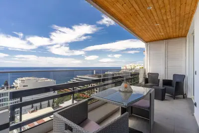 Image de Balcon sur la plage avec vue sur la mer