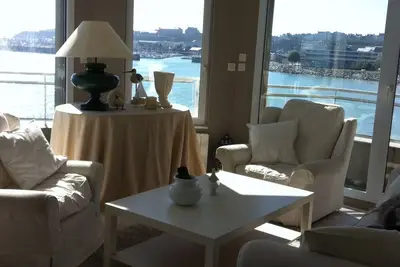 Image de luxe calme et volupté. La vue mer à perte de vue. . . . .