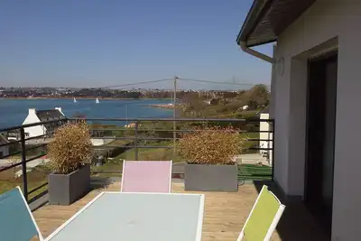 Image de gite 3 clés vacances vue mer et brest à plougastel