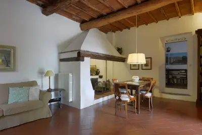 Florentine Hills Fattoria Il Leccio Agriturismo Suite élégante avec piscine