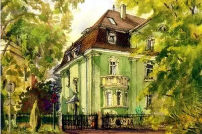 Image de bleuets maison 2room Studio: villa centrale de 1926 pour les célibataires / groupes / famille