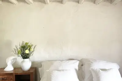 Image de Ferme avec jardins magnifiques près de Sienne, Toscane