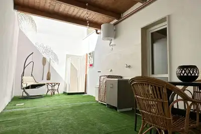 Image de Maison de vacances Ă Porto Cesareo dans le Salento, 2 chambres, patio