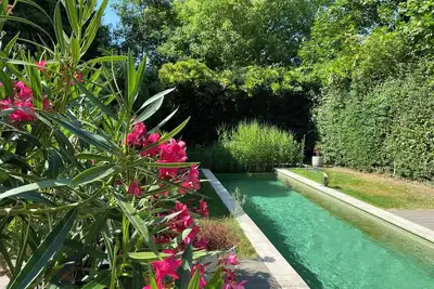 Image de Studio avec piscine privée à 5km de Bxl cadre idyllique!