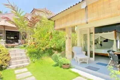 Image de Bungalow Jepun dans les rizières de Ubud