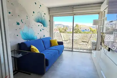 Image de Nice - Sapphire studio 40 mètres de la mer, 5 p. soulever Ac / Wifi, balcon