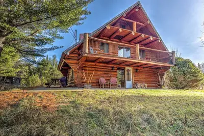 Image de Chalet en bois rond du Caribou