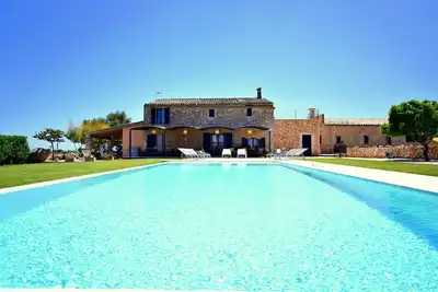 Image de Moderne pierre naturelle finca à Manacor jusqu'à un maximum de 12 personnes!