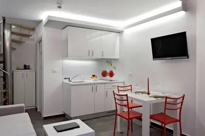 Image de Le parc de la résidence à Zagreb Duplex n ° 6