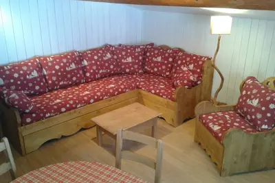 Skis aux pieds Appartement Crocus, votre location de vacances à Megeve, 4/6 p