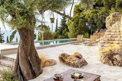 Image de Villa Avec Piscine Infinite Et Vue Mer A Picturesque Agios Nikitas