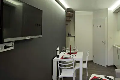 Image de Le parc de la résidence à Zagreb Duplex # 1