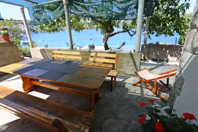 Image de Appartement de deux chambres prés de la plage Lumbarda, Korcula (A-4446-c)