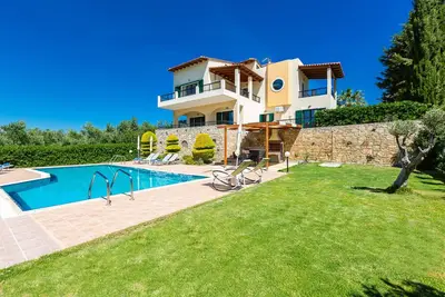 Image de Great views, Private pool, Near Rethymno town, 9 guests