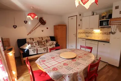 Image de Charmant appartement 33m², 6 pers, pied des pistes, piscine, Beaufort