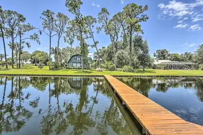 Image de Nouveau! Bord de l'eau Lake Placid Home avec quai privé!