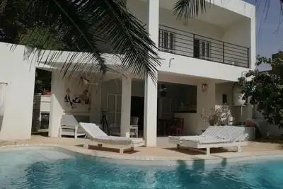 Image de Saly, un prix tres doux pour une villa de reve avec piscine privee (11, 5 x 5m)
