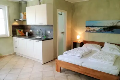 Image de petit appartement avec terrasse Haus Süssling