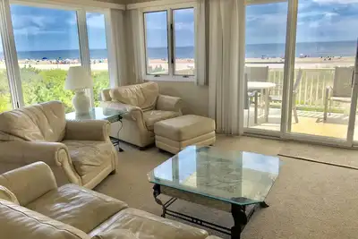 Image de Luxe sur la plage! 2 maîtres, 3 ponts en bord de mer, à pied du parc, des magasins, des bars