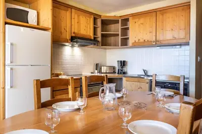 Image de Wifi, 150m des commerces, piscine, sauna, hammam, balcon, télévision, casier à ski, 68m², La Rosière