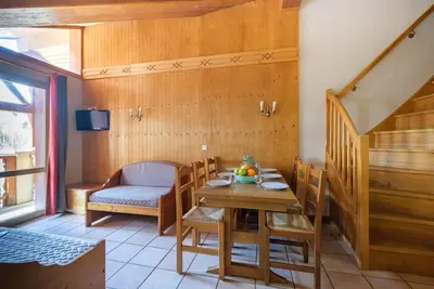 Image de Wifi, 50m des commerces, sauna, balcon, parking, télévision, casier à ski, 36m², Val Cenis