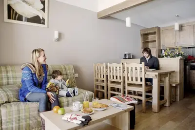 Image de Au pied des commerces, piscine, balcon, parking, télévision, 41-45m², La Bresse