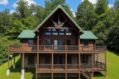 Image de Dream Mountain Lodge - Vues Sur La Montagne, Hot Tub, Table De Piscine, Ping Pong Et Plus!