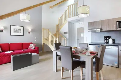 Image de Piscine, parking, télévision, casier à ski, 37-46m², Serre Chevalier